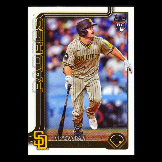 Trenton Brooks RC 2025 Topps Update Rookie Padres