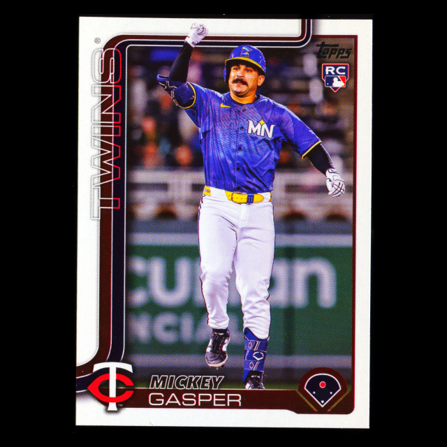 Mickey Gasper RC 2025 Topps Update Rookie Twins