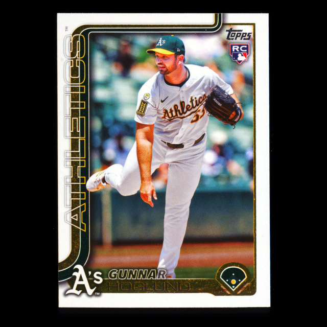 Gunnar Hoglund RC 2025 Topps Update Rookie Athletics