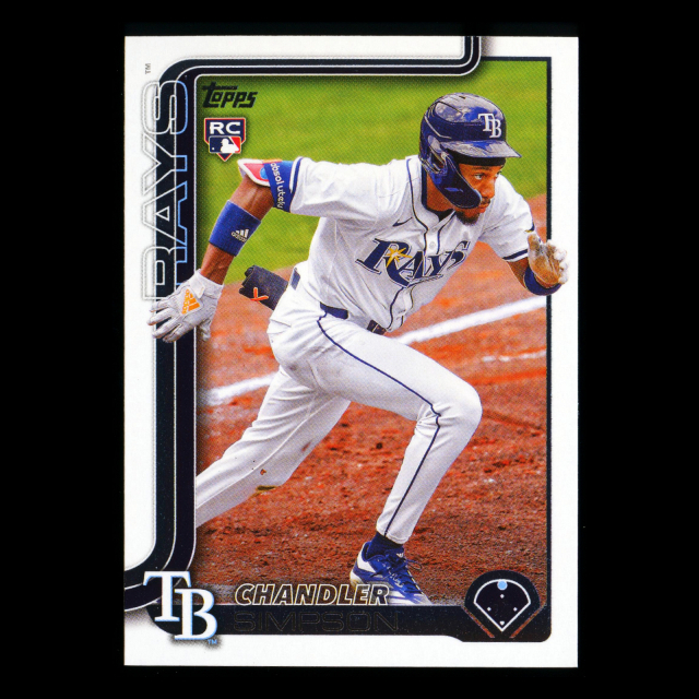Chandler Simpson RC 2025 Topps Update Rookie Rays