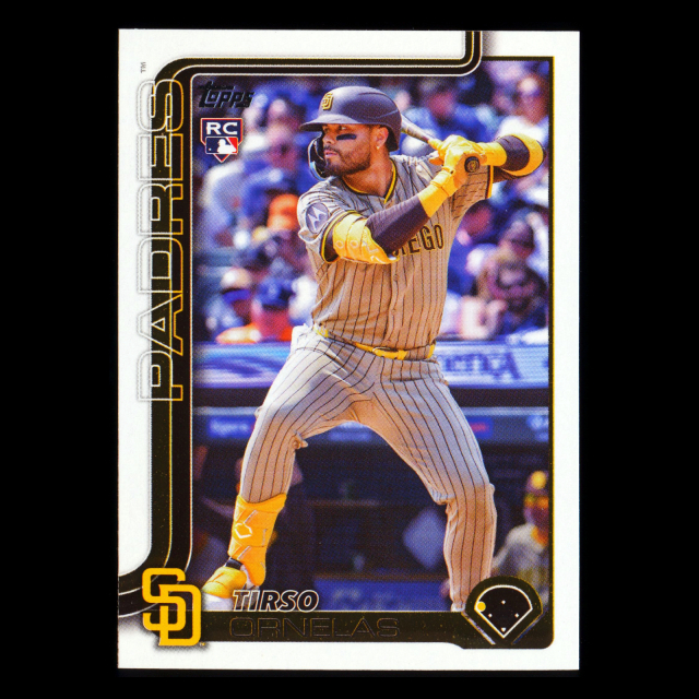 Tirso Ornelas RC 2025 Topps Update Rookie Padres
