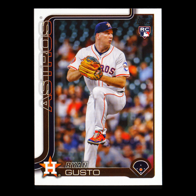 Ryan Gusto RC 2025 Topps Update Rookie Astros