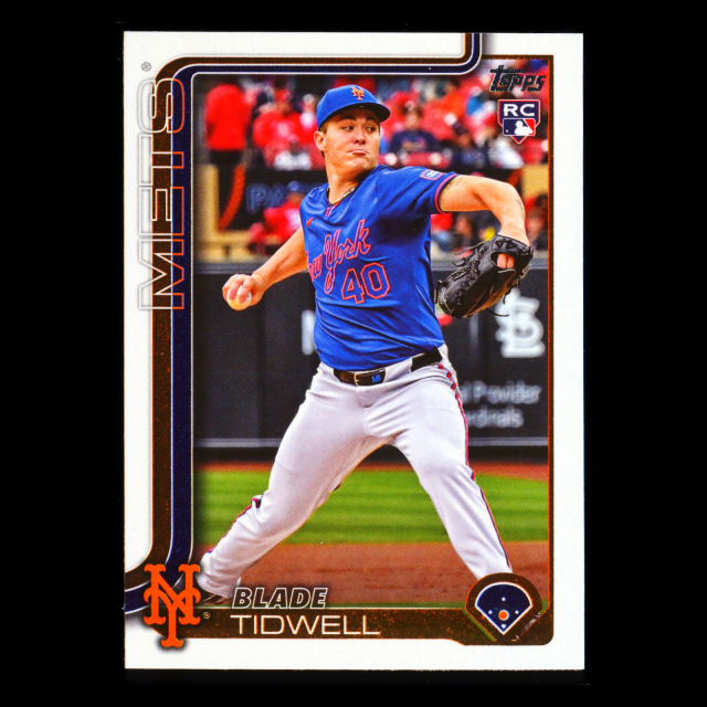 Blade Tidwell RC 2025 Topps Update Rookie Mets