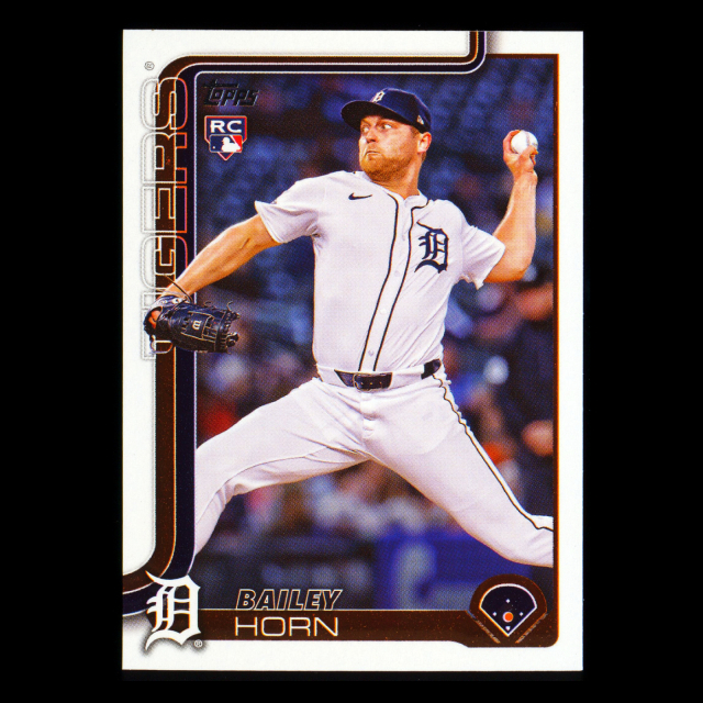 Bailey Horn RC 2025 Topps Update Rookie Tigers