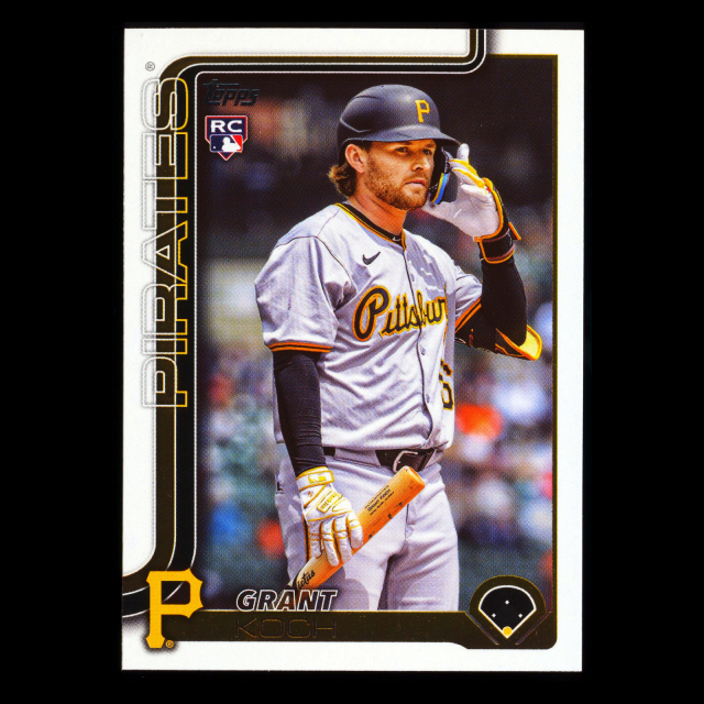 Grant Koch RC 2025 Topps Update Rookie Pirates