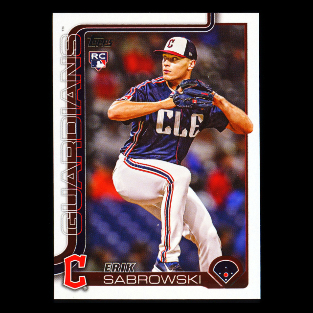 Erik Sabrowski RC 2025 Topps Update Rookie Guardians