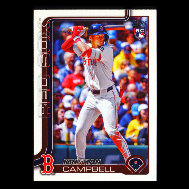 Kristian Campbell RC 2025 Topps Update Rookie Red Sox