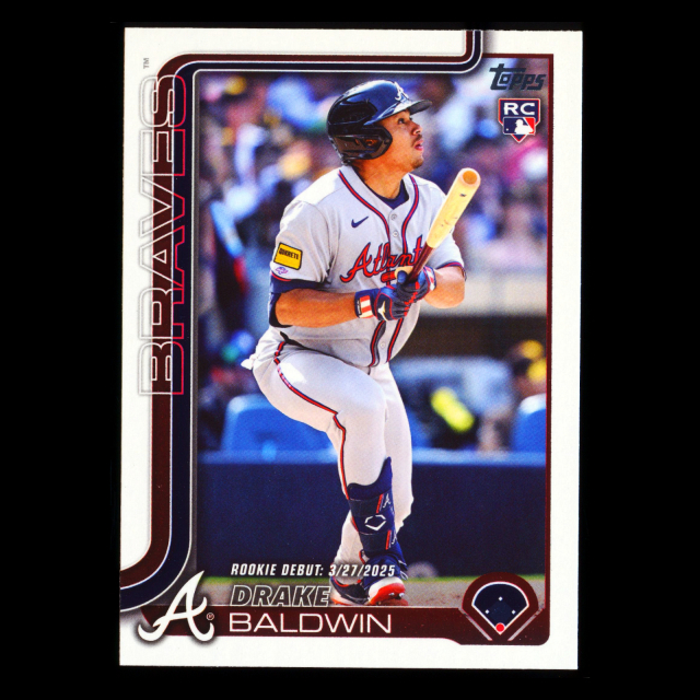 Drake Baldwin 2025 Topps Update Rookie Debut Braves