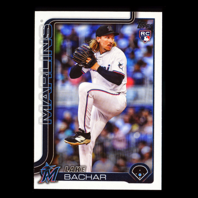 Lake Bachar RC 2025 Topps Update Rookie Marlins