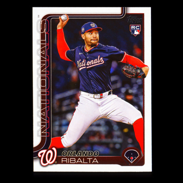 Orlando Ribalta RC 2025 Topps Update Rookie Nationals