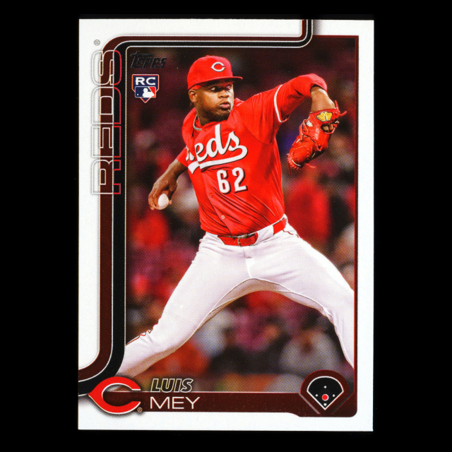 Luis Mey RC 2025 Topps Update Rookie Reds