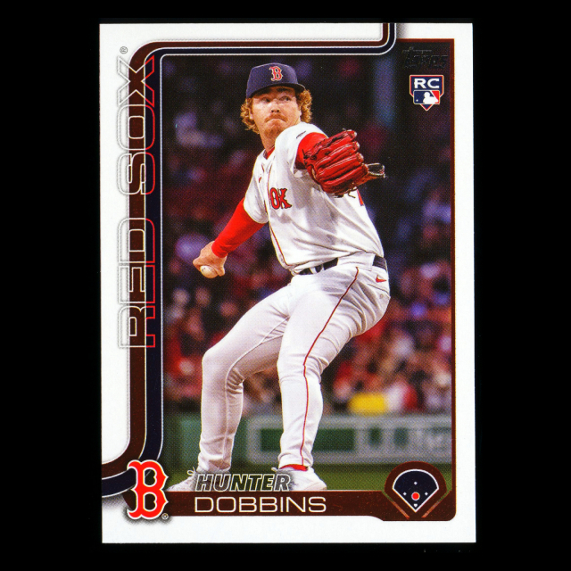 Hunter Dobbins RC 2025 Topps Update Rookie Red Sox