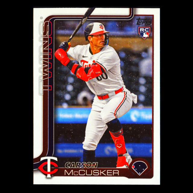 Carson McCusker RC 2025 Topps Update Rookie Twins