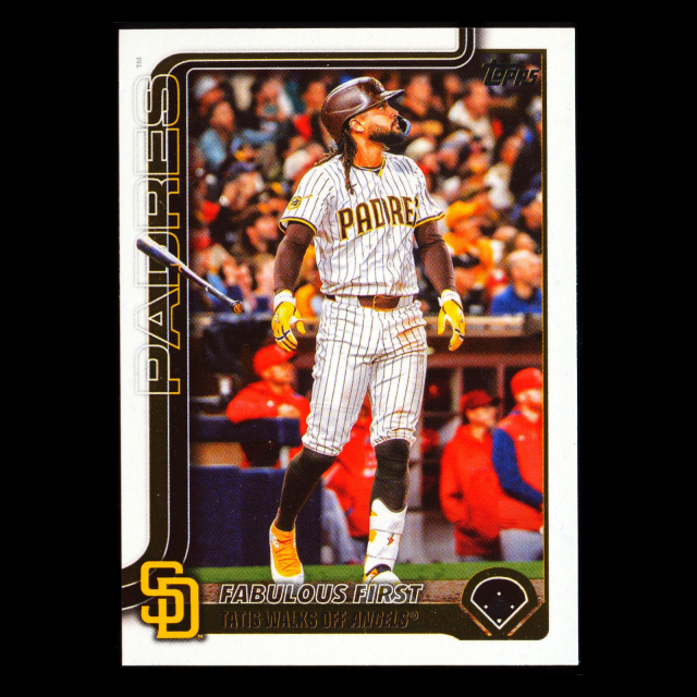 Fernando Tatis Jr. 2025 Topps Update Checklist Padres