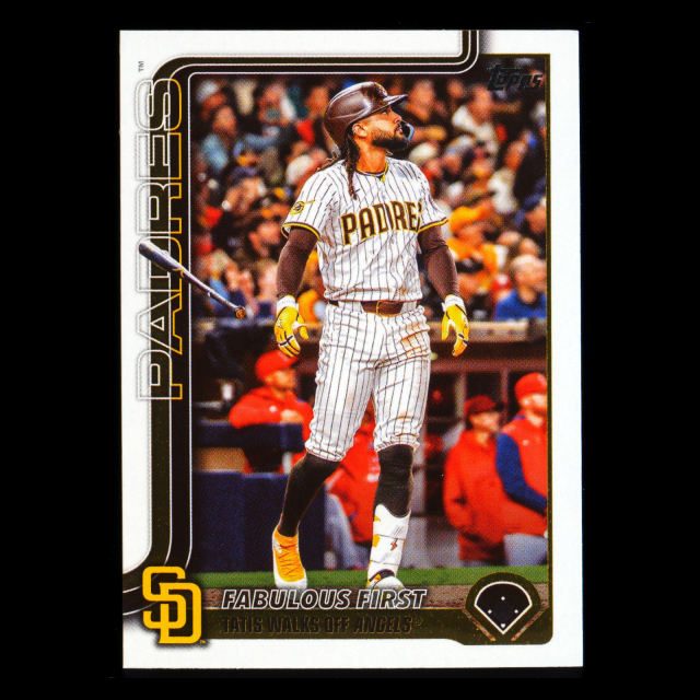 Fernando Tatis Jr. 2025 Topps Update Checklist Padres