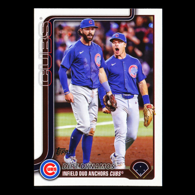 Dansby Swanson - Matt Shaw 2025 Topps Update Veteran Combos Cubs