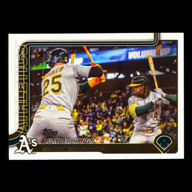 Lawrence Butler - Brent Rooker 2025 Topps Update Veteran Combos Athletics