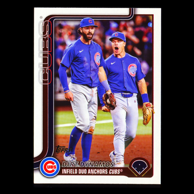 Dansby Swanson - Matt Shaw 2025 Topps Update Veteran Combos Cubs
