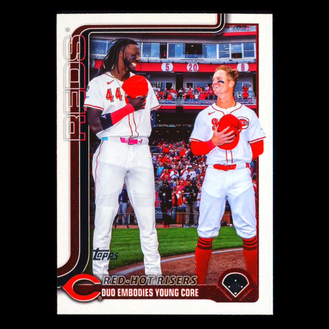 Elly De La Cruz - Matt McLain 2025 Topps Update Veteran Combos Reds
