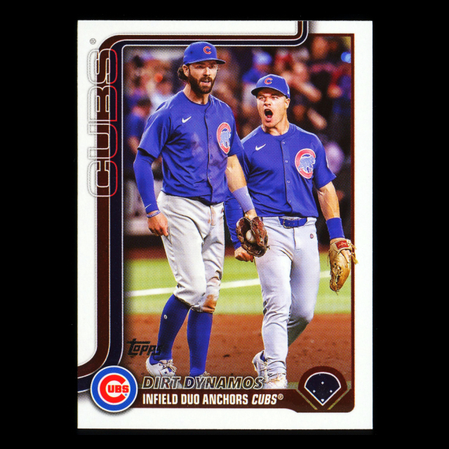 Dansby Swanson - Matt Shaw 2025 Topps Update Veteran Combos Cubs