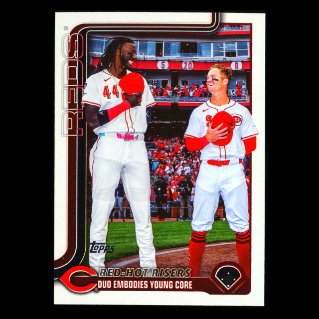 Elly De La Cruz - Matt McLain 2025 Topps Update Veteran Combos Reds