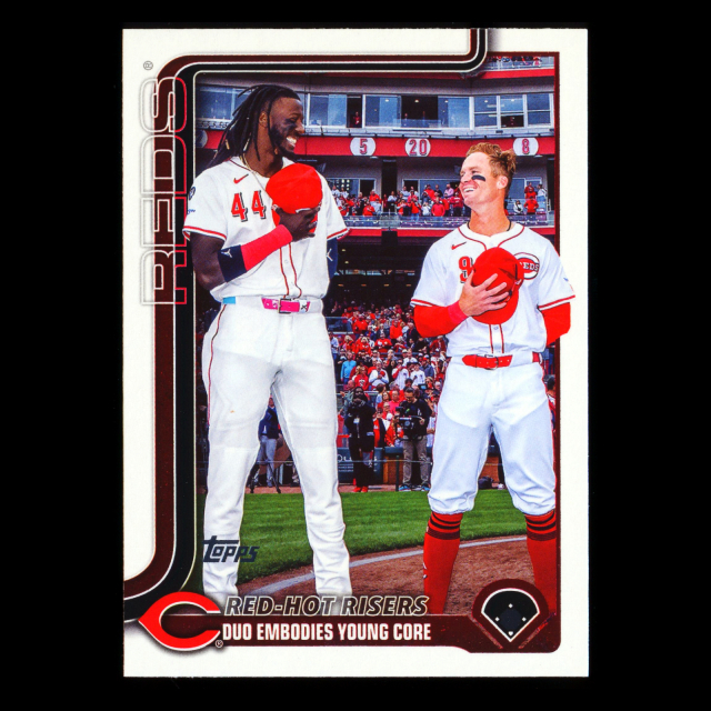 Elly De La Cruz - Matt McLain 2025 Topps Update Veteran Combos Reds