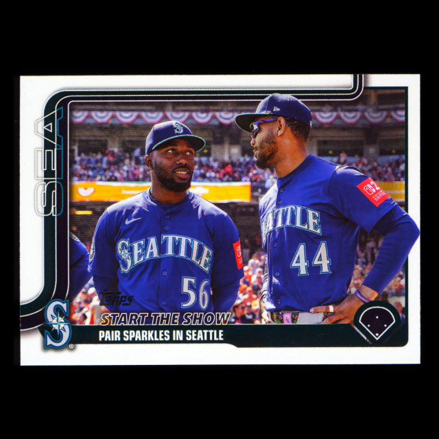 Julio Rodrguez - Randy Arozarena 2025 Topps Update Veteran Combos Mariners