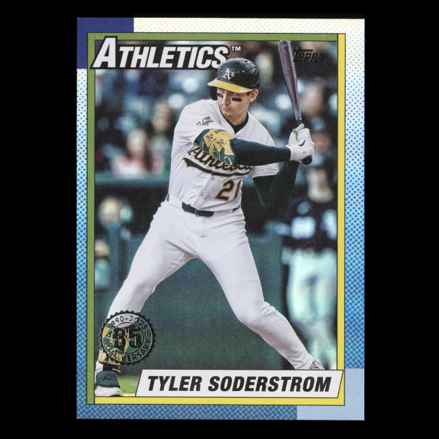 Tyler Soderstrom 2025 Topps Update '90 Topps Athletics