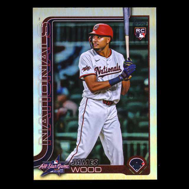 James Wood RC 2025 Topps Update '25 All-Star Game Rookie Nationals