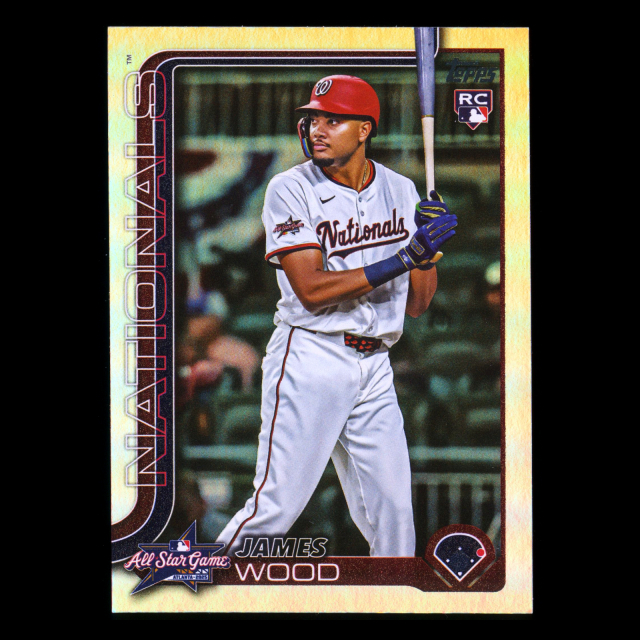 James Wood RC 2025 Topps Update '25 All-Star Game Rookie Nationals