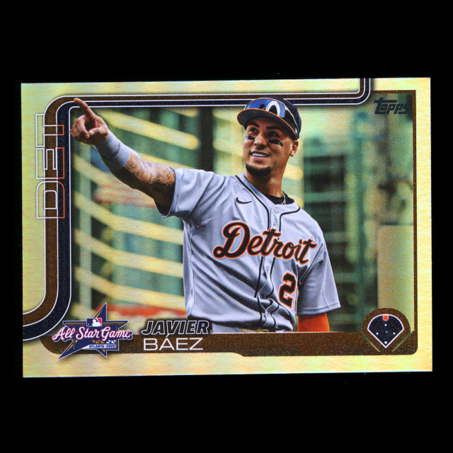 Javier Baez 2025 Topps Update '25 All-Star Game Tigers