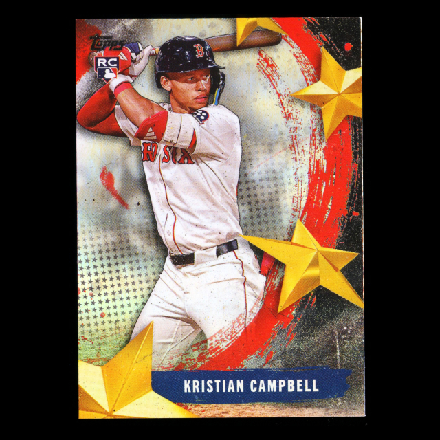 Kristian Campbell RC 2025 Topps Update Stars of MLB Rookie Red Sox