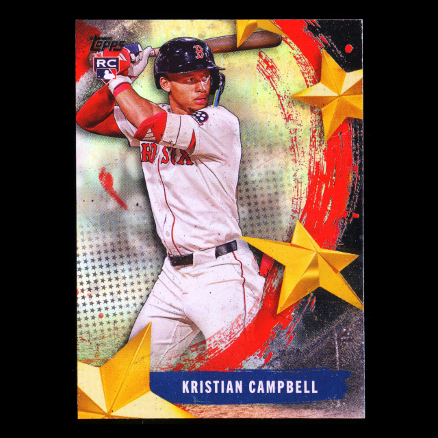 Kristian Campbell RC 2025 Topps Update Stars of MLB Rookie Red Sox