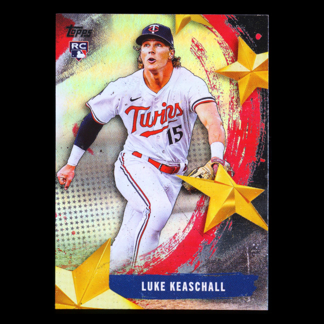 Luke Keaschall RC 2025 Topps Update Stars of MLB Rookie Twins