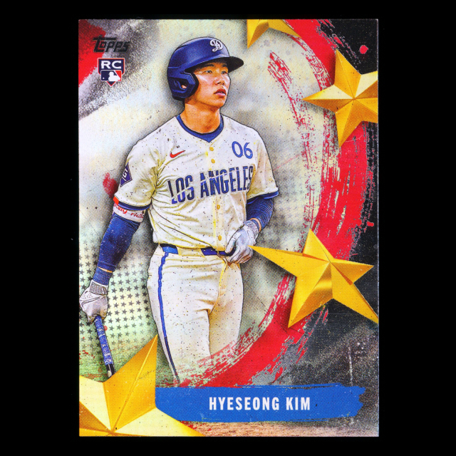 Hyeseong Kim RC 2025 Topps Update Stars of MLB Rookie Dodgers