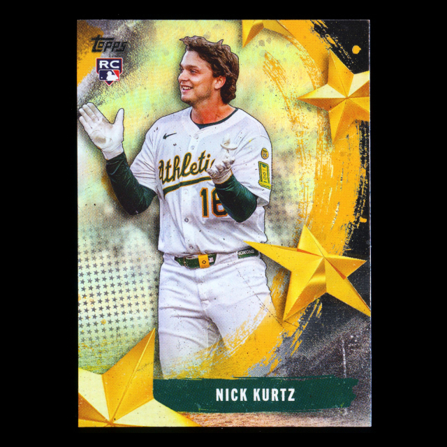 Nick Kurtz RC 2025 Topps Update Stars of MLB Rookie Athletics