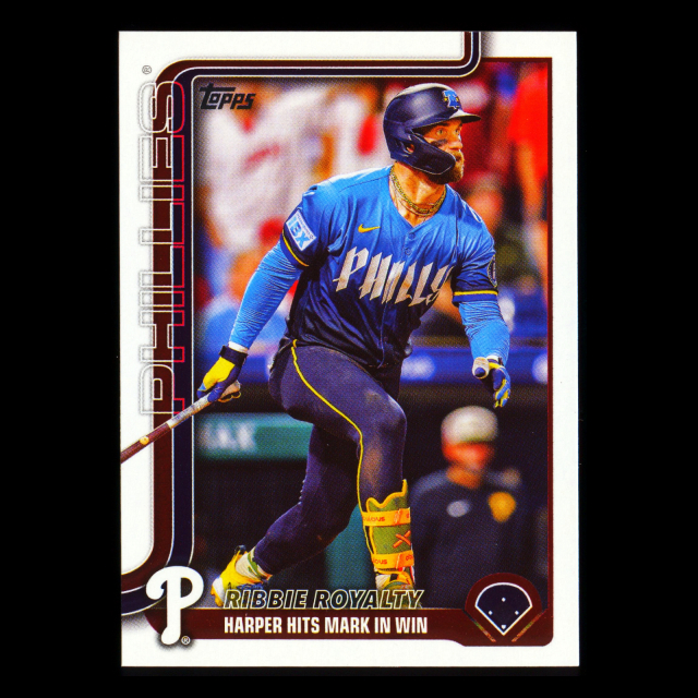 Bryce Harper 2025 Topps Update Checklist Phillies