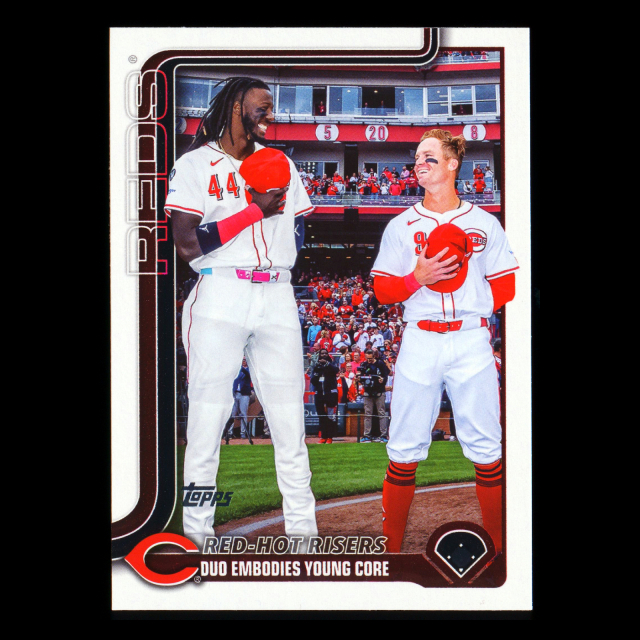 Elly De La Cruz - Matt McLain 2025 Topps Update Veteran Combos Reds