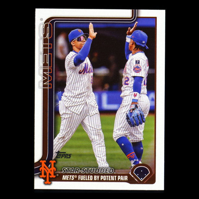 Francisco Lindor - Juan Soto 2025 Topps Update Veteran Combos Mets