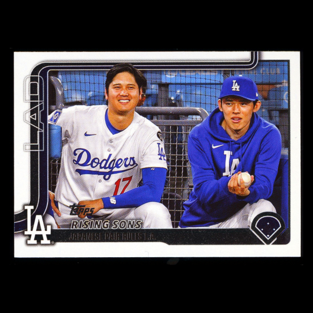 Shohei Ohtani - Roki Sasaki 2025 Topps Update Veteran Combos Dodgers