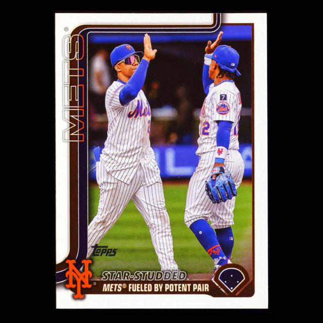 Francisco Lindor - Juan Soto 2025 Topps Update Veteran Combos Mets