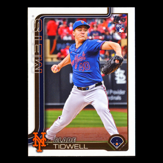 Blade Tidwell RC 2025 Topps Update Rookie Mets