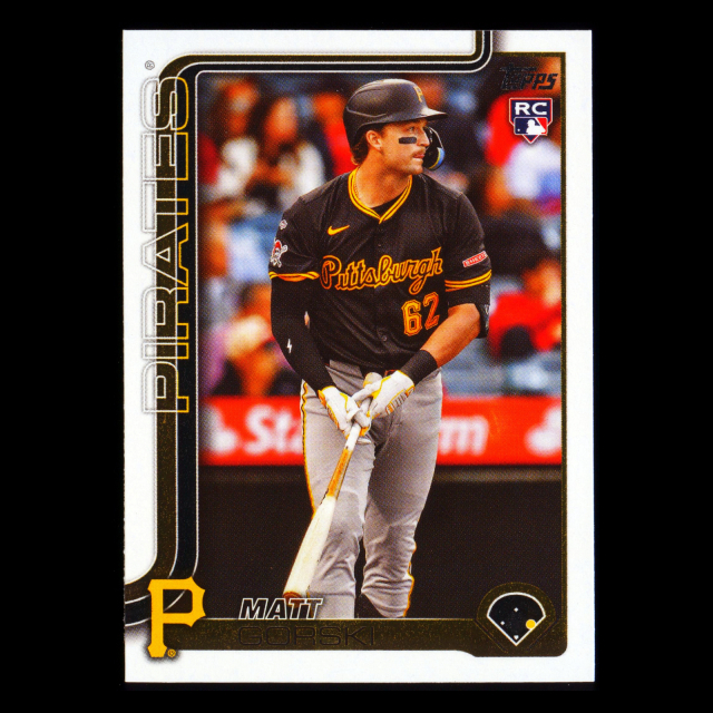 Matt Gorski RC 2025 Topps Update Rookie Pirates