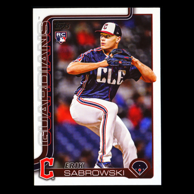 Erik Sabrowski RC 2025 Topps Update Rookie Guardians