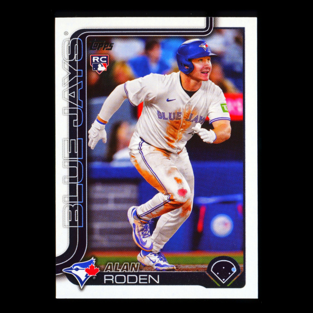 Alan Roden RC 2025 Topps Update Rookie Blue Jays