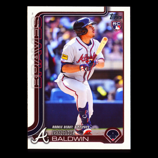 Drake Baldwin 2025 Topps Update Rookie Debut Braves