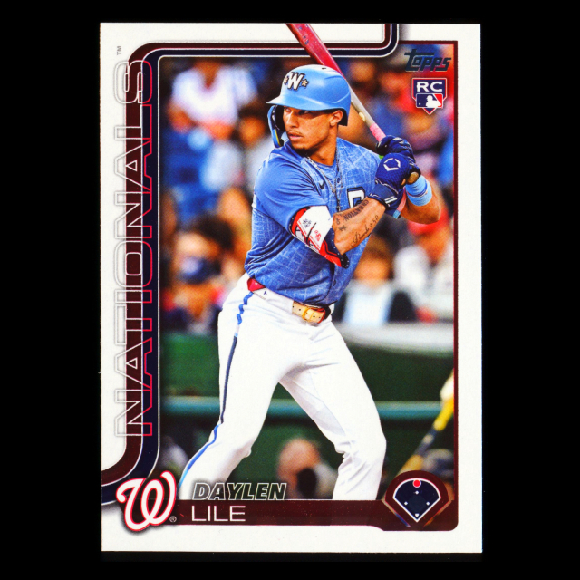 Daylen Lile RC 2025 Topps Update Rookie Nationals