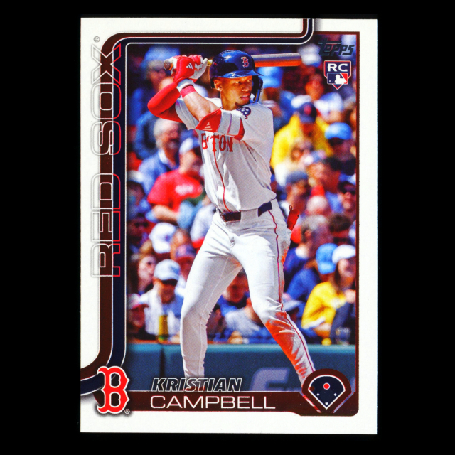 Kristian Campbell RC 2025 Topps Update Rookie Red Sox