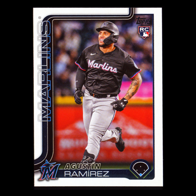 Agustn Ramrez RC 2025 Topps Update Rookie Marlins