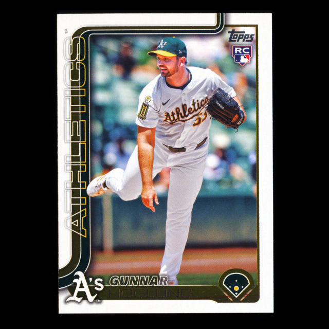 Gunnar Hoglund RC 2025 Topps Update Rookie Athletics